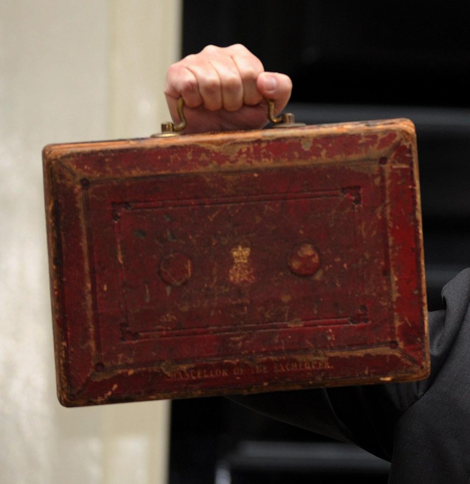  The battered old briefcase has been handed down over the years