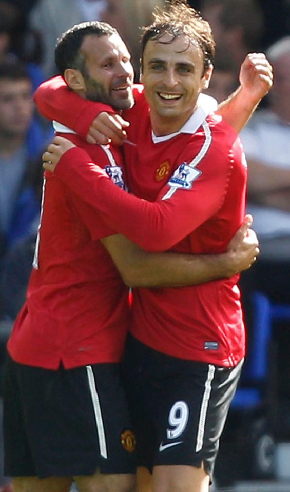  The two players enjoyed glittering success at Old Trafford