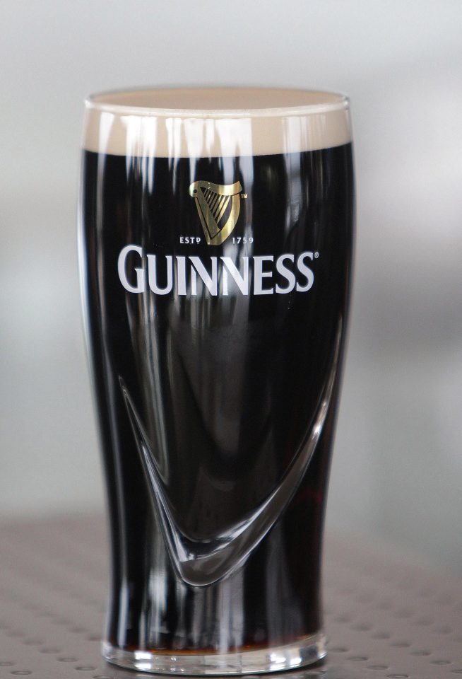  Adele confessed she likes something extra with her Guinness