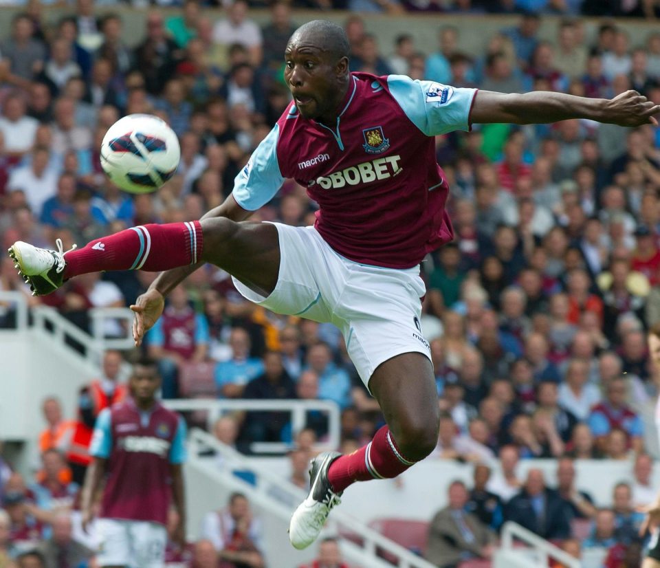  As is ex-Chelsea and West Ham man Carlton Cole