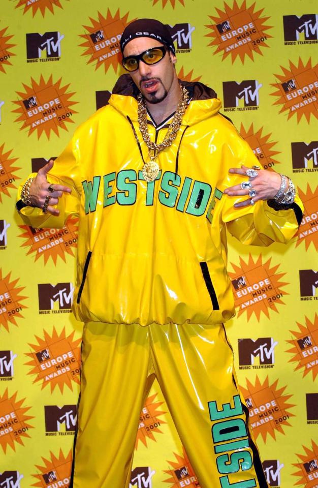  Sacha Baron Cohen's fictional rapper called Staines a 's***hole' in his film Ali G In Da House