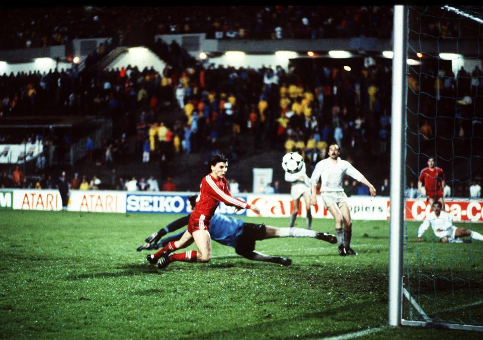  John Hewitt's header won the 1983 Cup Winners' Cup for Aberdeen