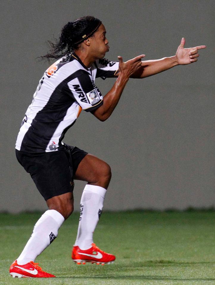  The forward enjoyed a late renaissance in Brazil, where he won the Copa Libertadores with Atletico Mineiro