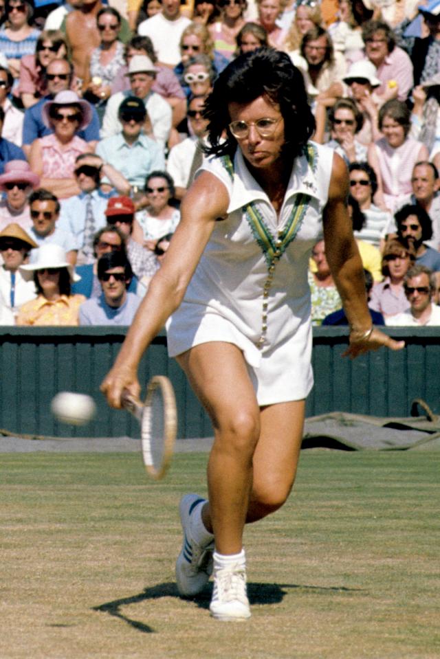  King won 12 Grand Slam singles titles in her distinguished career