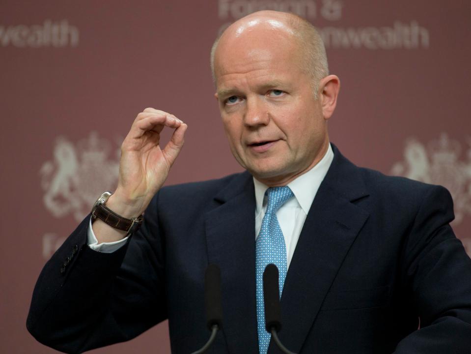 Former Foreign Secretary Lord Hague says the lockdown measures will cause economic 'catastrophe' for hundreds of thousands of people