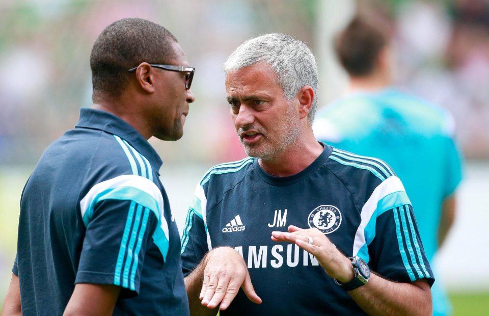  Michael Emenalo famously fell out with Jose Mourinho when the Portuguese boss was at Chelsea