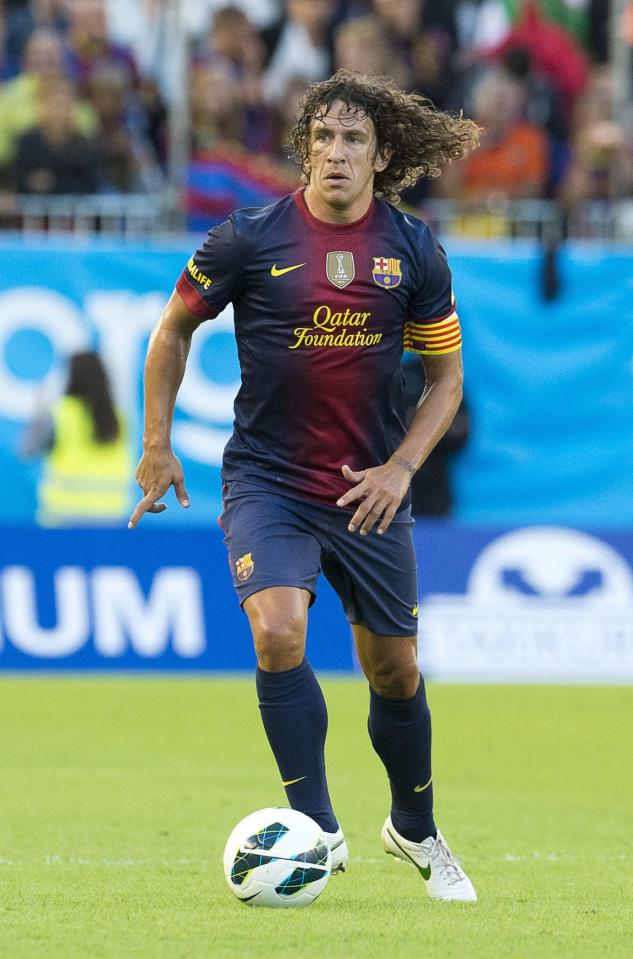 Carles Puyol is a Barcelona icon who graduated through club's academy