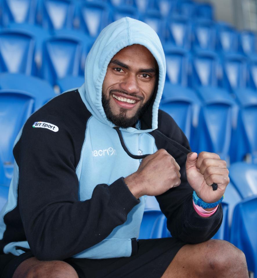  Niko Matawalu, pictured here when playing for Glasgow Warriors, has since moved to Exeter Chiefs and been charged with sexually assaulting a woman