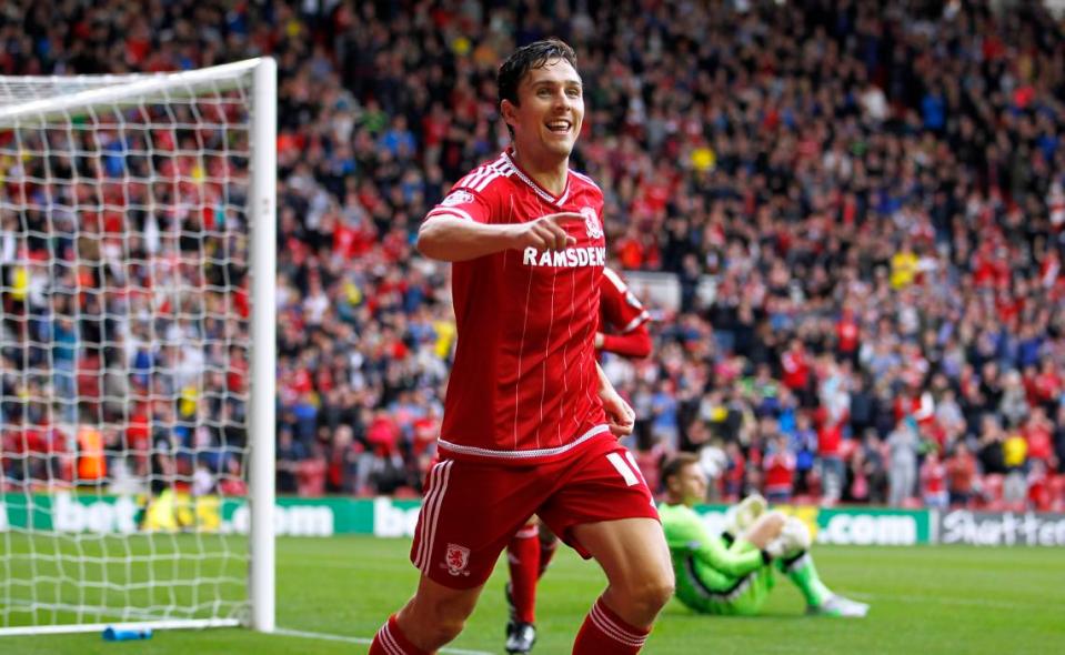  Winger Downing helped fire Boro to Championship promotion