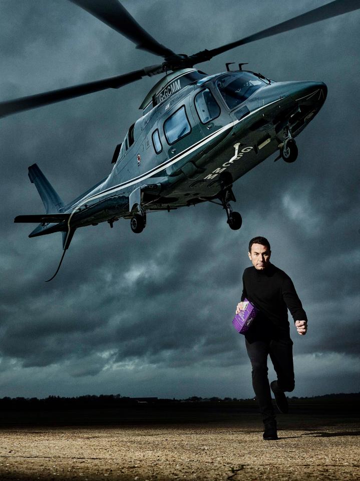  Cadbury's have recently revived their Milk Tray Man character