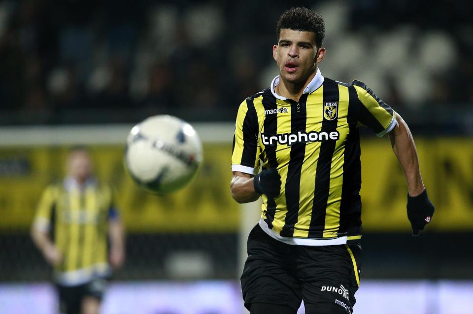  Last campaign the 19-year-old was sent on loan to Vitesse in the Dutch league where he netted seven times