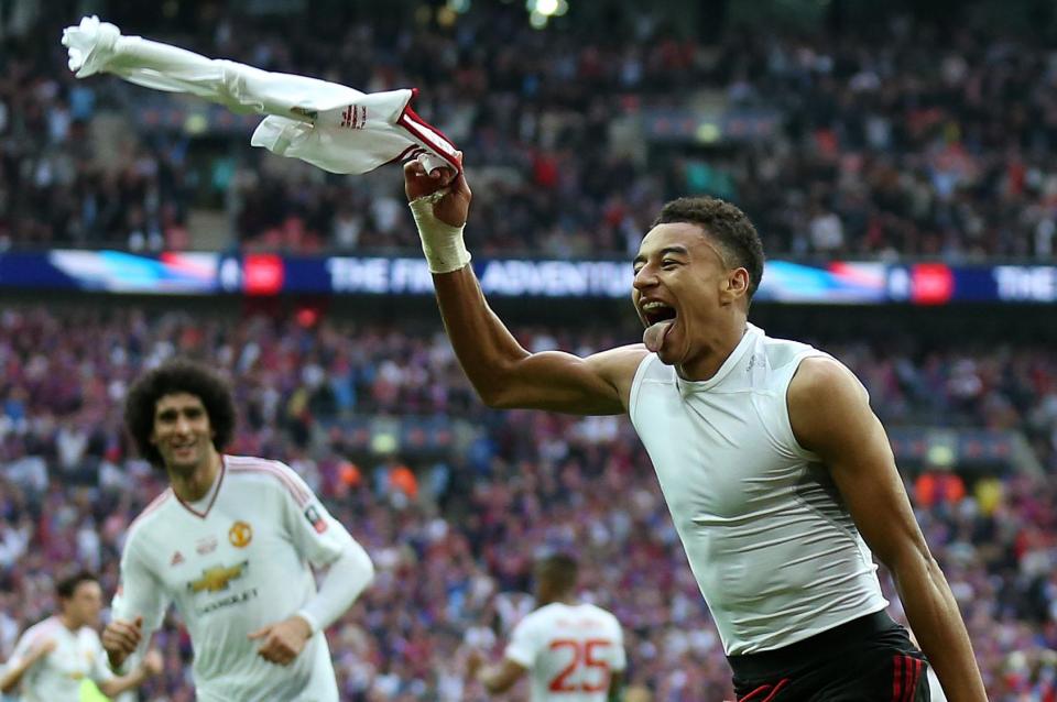  Jesse Lingard admits he won't stop with the crazy celebrations