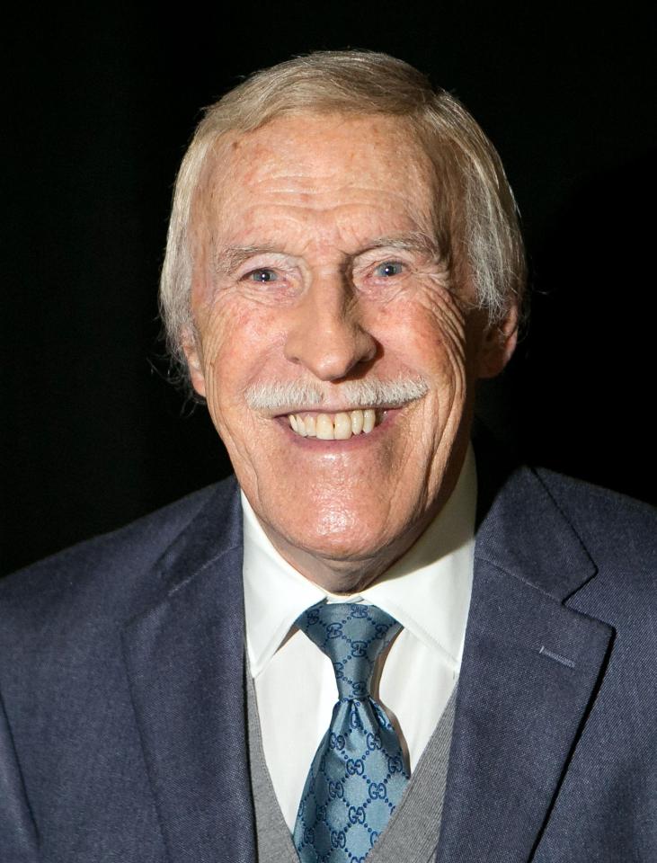  Sir Bruce Forsyth spent five days in ICU this week