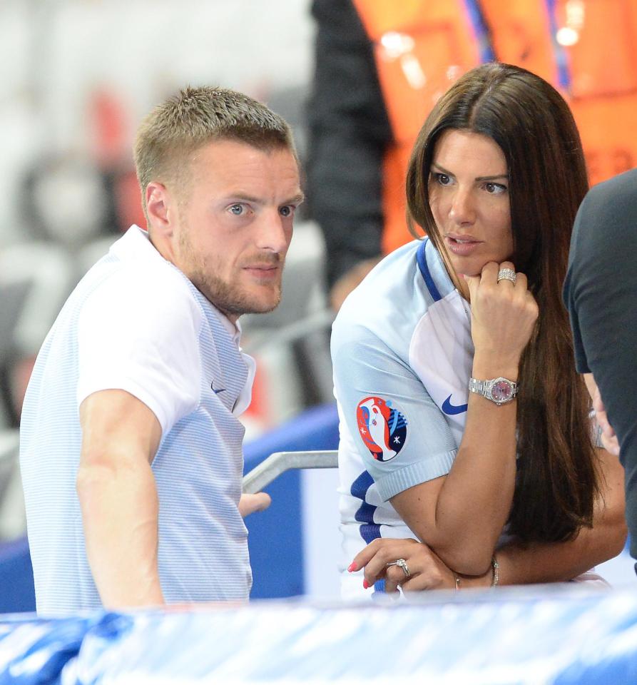  Vardy's astonishing rise saw the couple in France when he was selected by England to play at Euro 2016