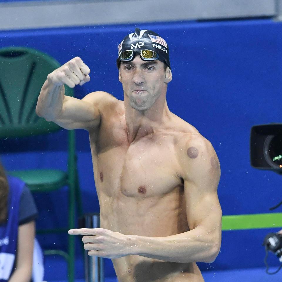  Swimmer Michael Phelps was one of many athletes relying on cupping during the Rio 2016 Olympics