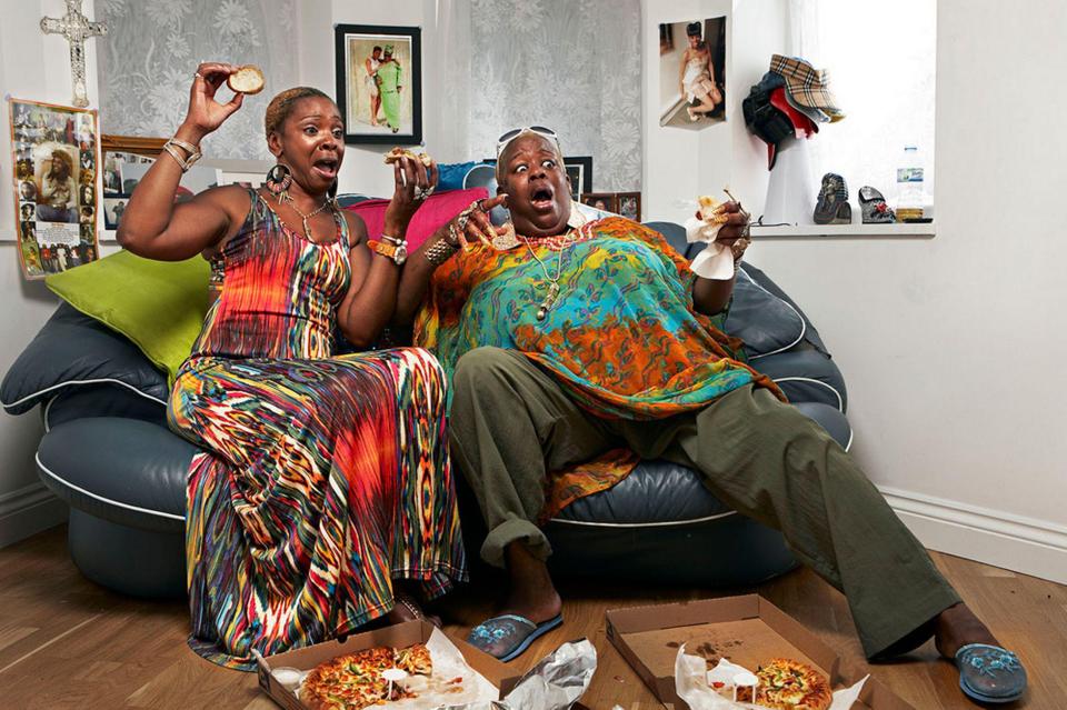  Sandra has been on Gogglebox since the first series in March 2013 - with best pal Sandi Bogle (left) who quit the show in 2016