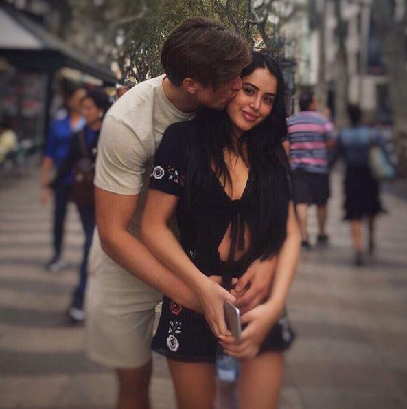 Lewis Bloor and Marnie Simpson