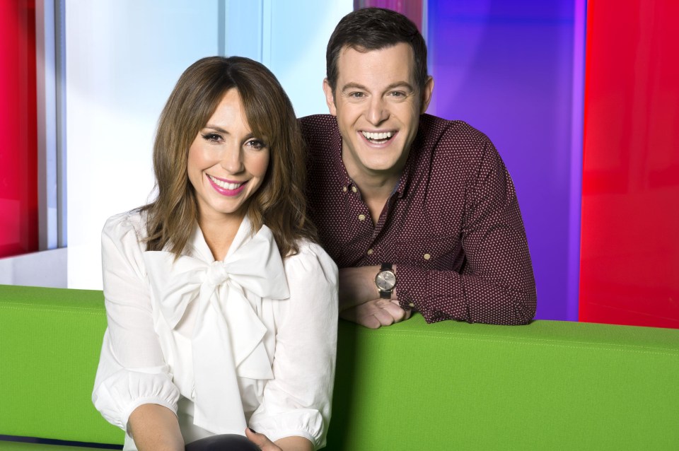 Alex Jones and Matt Baker are the regular hosts of The One Show