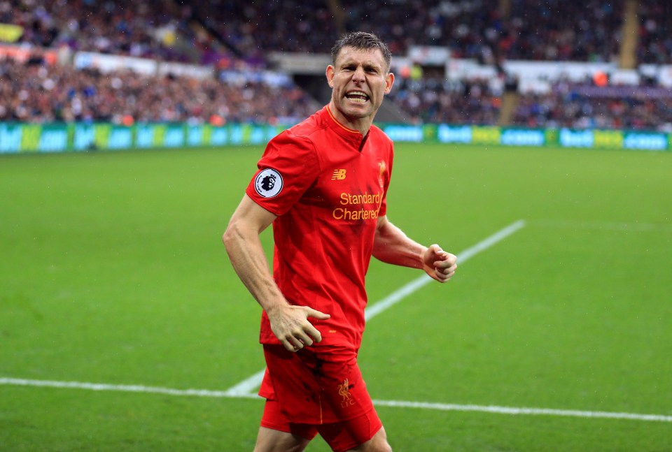 James Milner has touched the ball more times than any other player this season