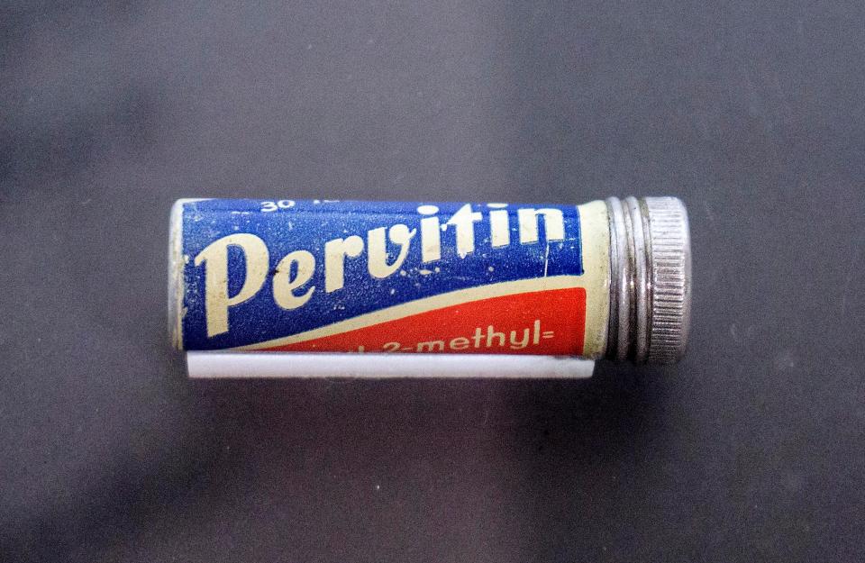  Chemical warfare....German pharmacists developed Pervitin as a confidence booster