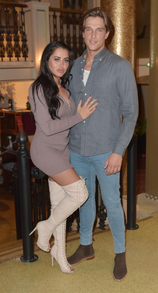 Lewis Bloor and Marnie Simpson