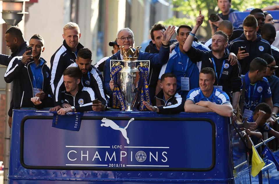  The Foxes were 5,000-1 shot to win the title as the start of last season