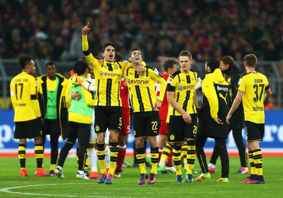  Dortmund face two April encounters with Bayern Munich and one with Schalke