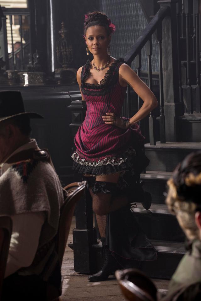  Thandie Newton thought she had found the world's worst outfit after donning this on Westworld