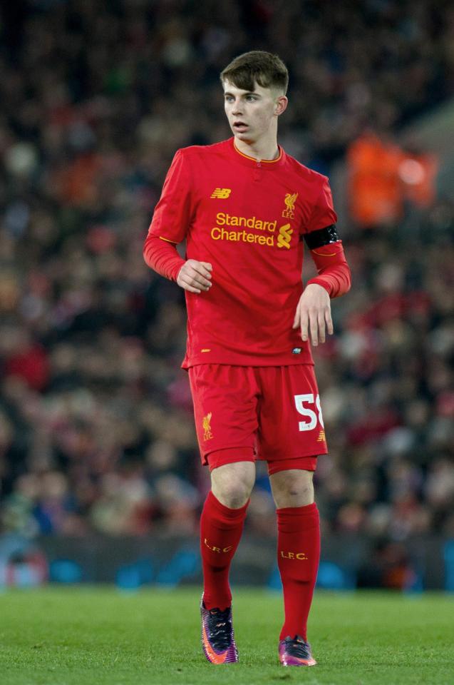  Wales are keen to introduce Ben Woodburn into their first-team set up