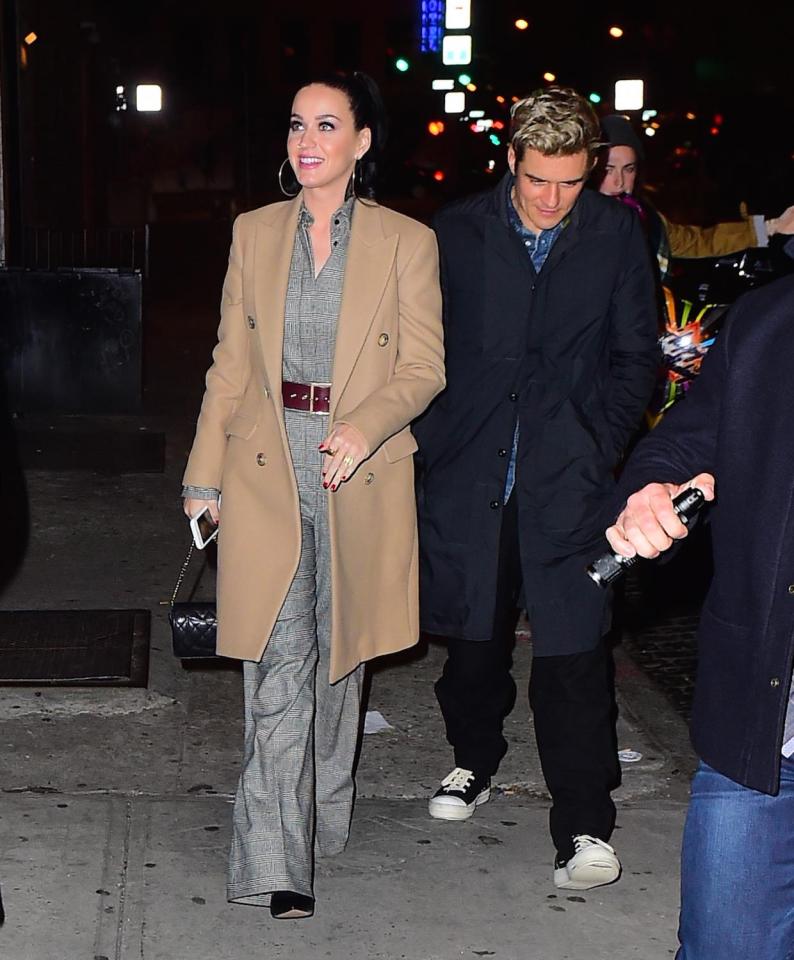  Last November Katy sparked engagement rumours as she stepped out wearing a giant ring