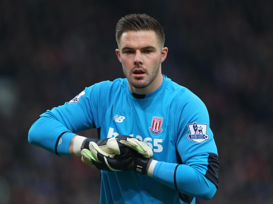  Jack Butland last featured for Stoke on March 19 2016