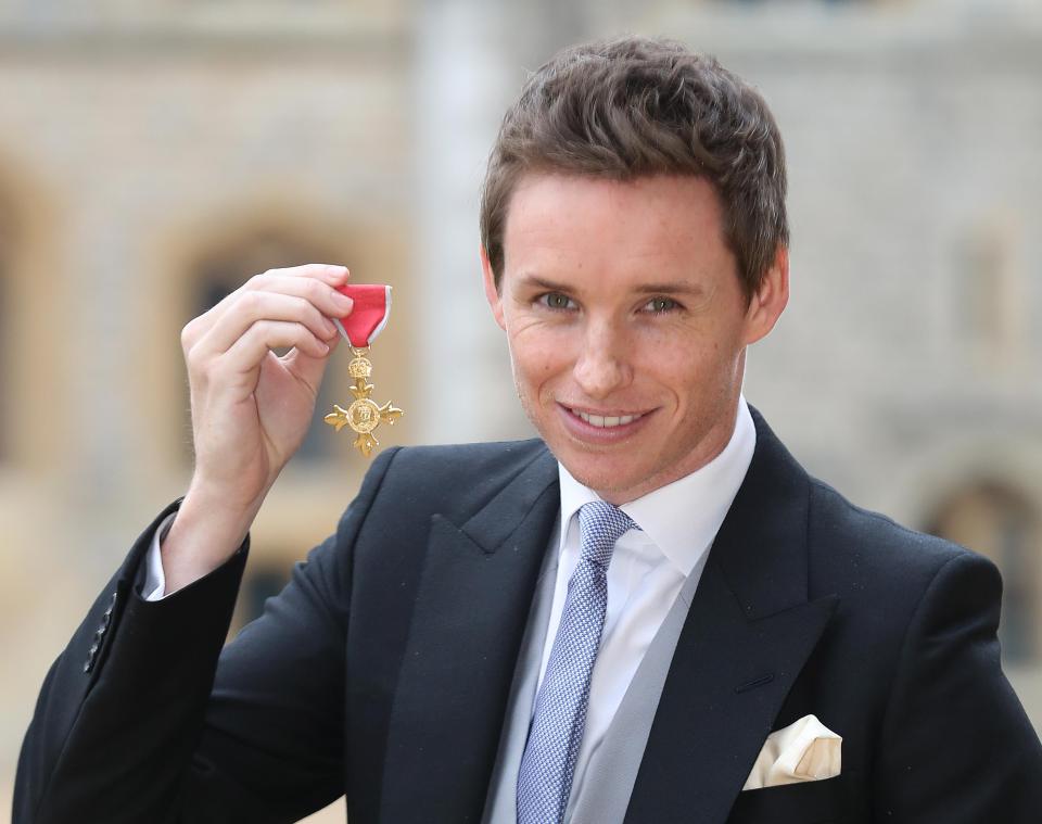  Eddie Redmayne OBE studied at Eton College then Cambridge University