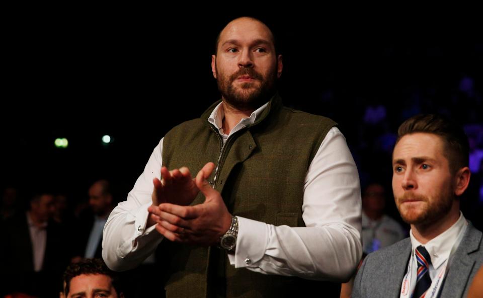  Tyson Fury took to Twitter to claim he will be returning to the ring on May 13