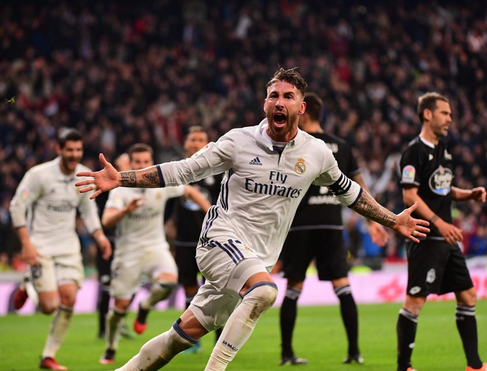  Sergio Ramos is delighted with every vital goal, despite it happening so often