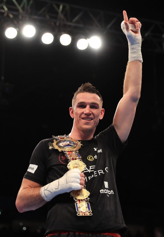  Callum Smith is nseen as the next big thing in the super-middleweight division, and is being eyed by James DeGale