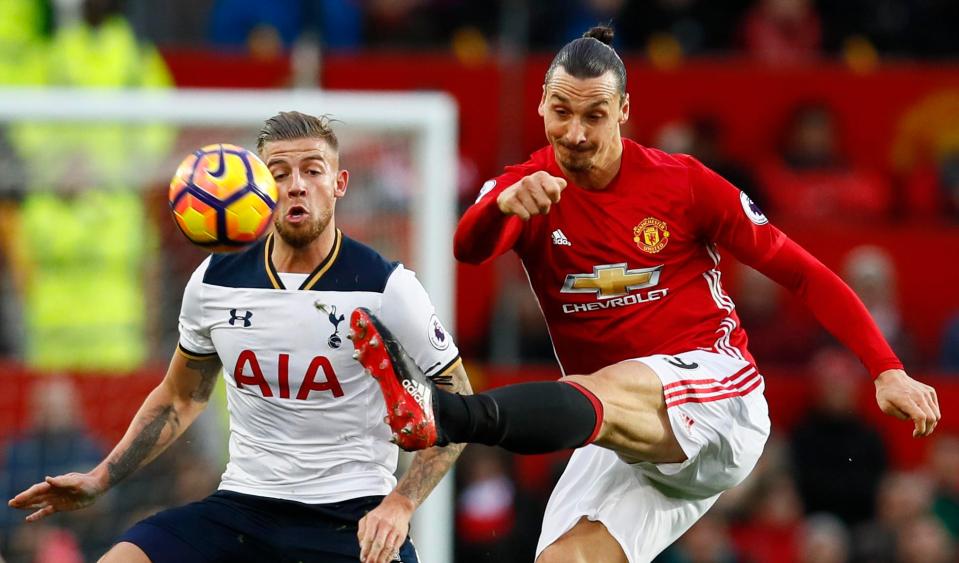  Alderweireld could be a team-mate of Zlatan Ibrahimovic next season