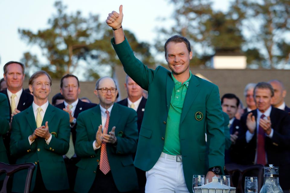  Brit Danny Willett will be defending his Masters title next Thursday