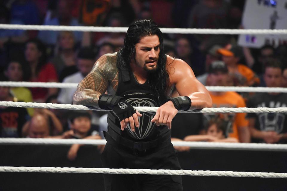  Roman Reigns is set to face Brock Lesnar next year at WrestleMania