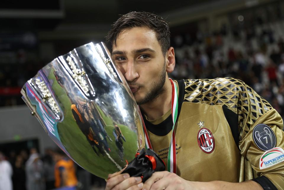  Gianluigi Donnarumma is set to become the world's most expensive teenager