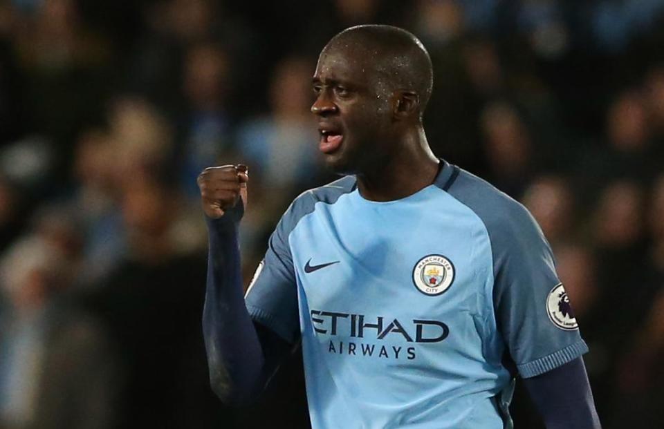  Yaya Toure adds the steel in midfield and pips Paul Pogba to the position