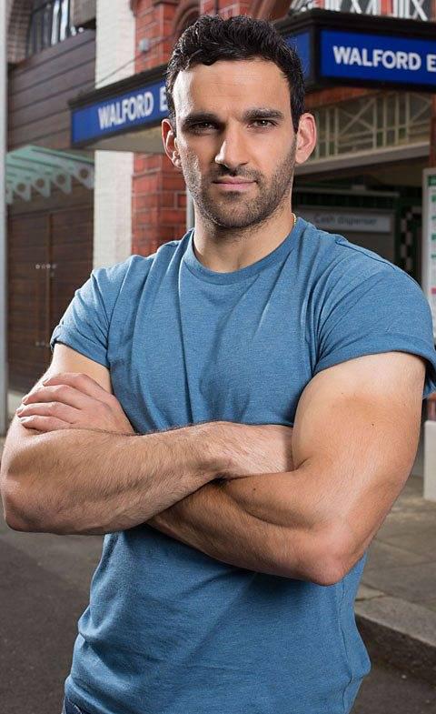  Mr Ghadami's son Davood plays Kush in BBC soap EastEnders