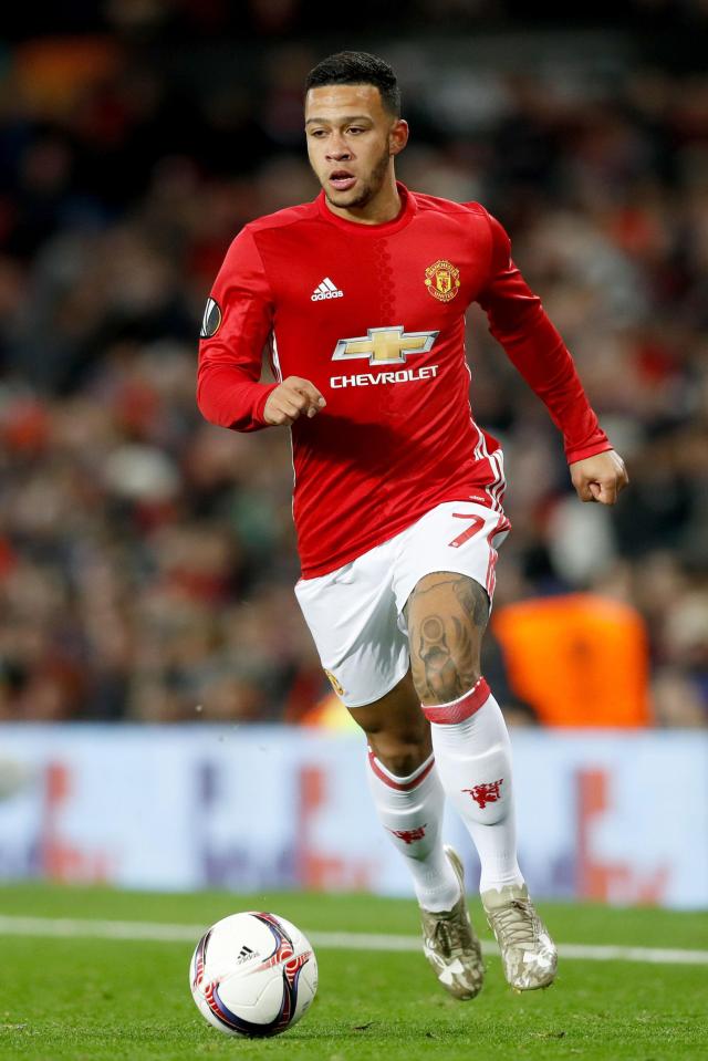  Depay failed to score in nine appearances for Man Utd this season