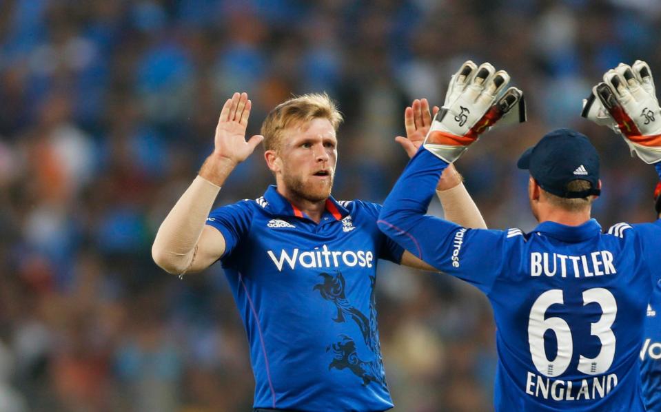  David Willey is one of the men Morgan is missing for the Windies ODIs