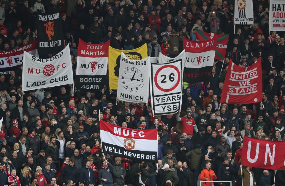  Manchester United fans have been warned not to attract attention to themselves