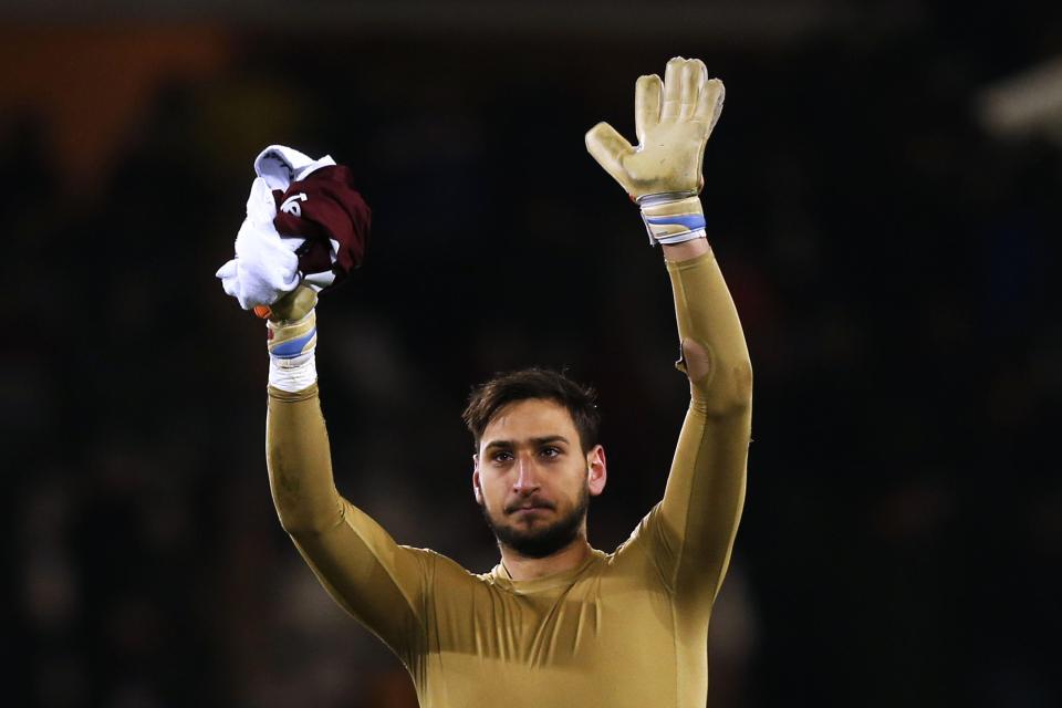  The AC Milan goalkeeper made his debut aged just 16, and already has two international caps to his name