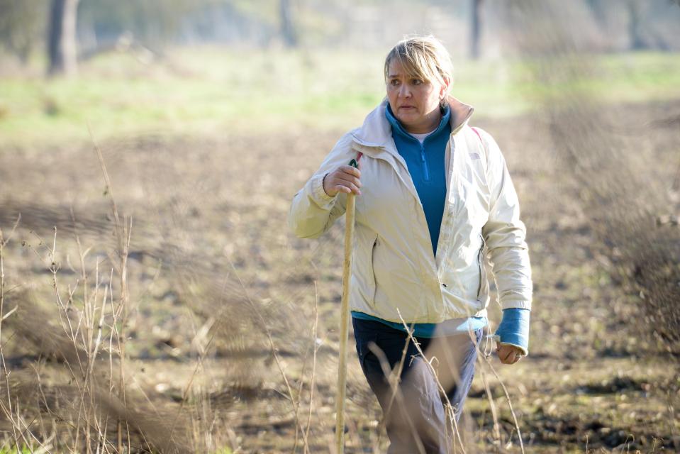  Corrie's mum Nicola was helped by local charities as she recently searched the Suffolk countryside for her son