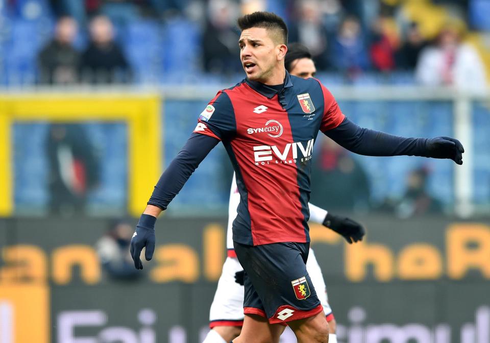  Simeone has scored 11 goals this season for Genoa in all competitions