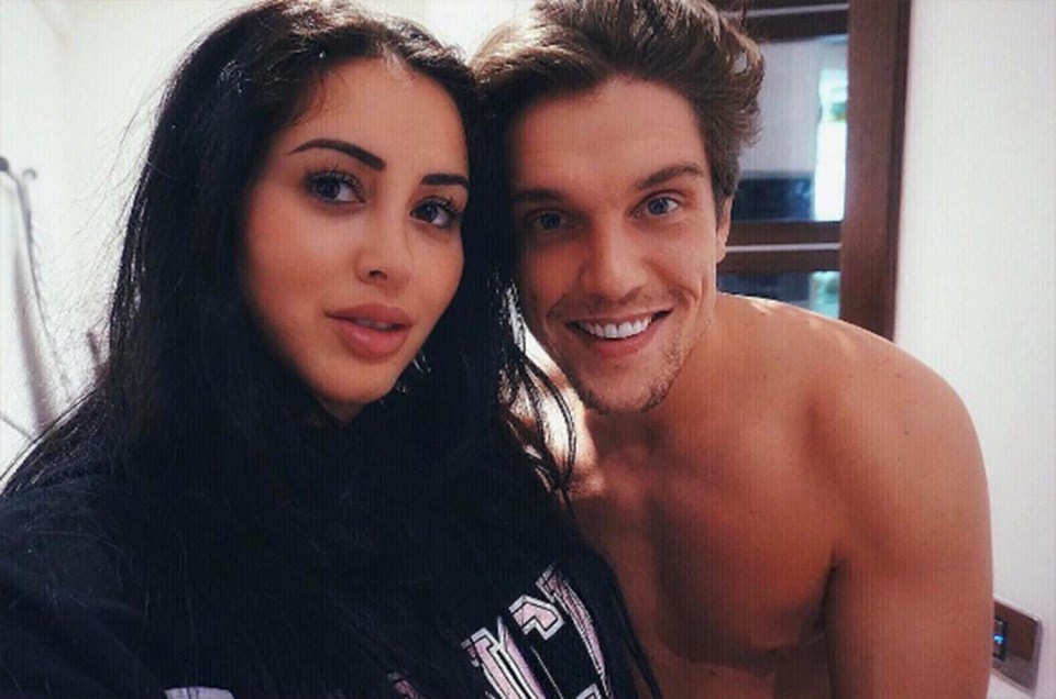 Lewis Bloor and Marnie Simpson