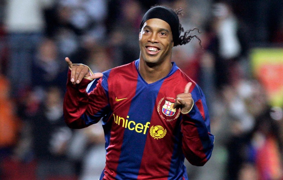 The Brazilian was a legend at the Catalan club