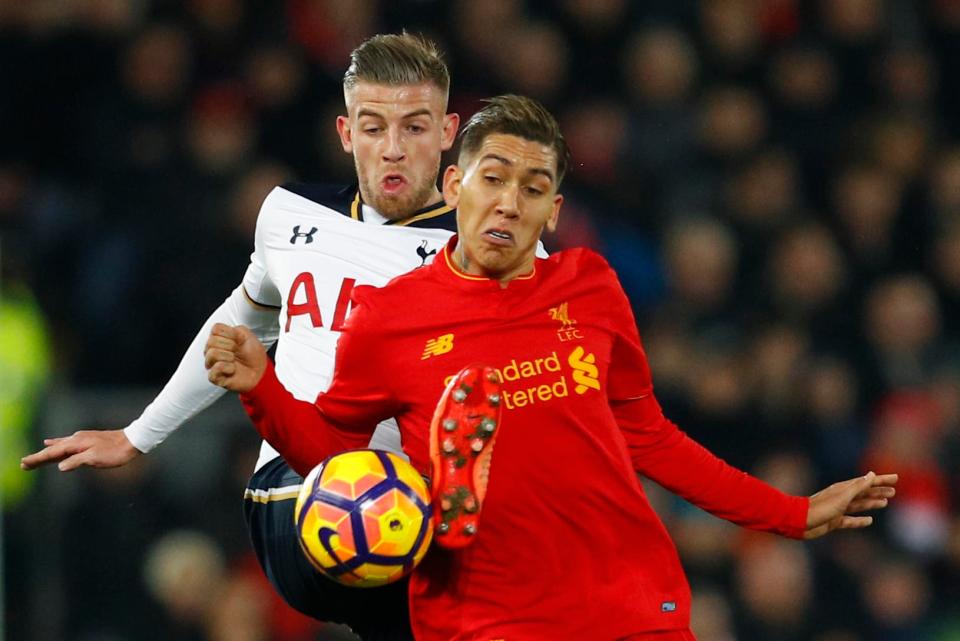  Roberto Firmino has been solid for Jurgen Klopp and slots in on left of attack